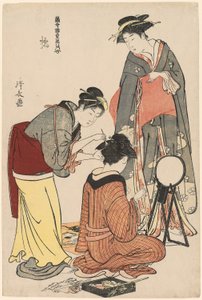 Artistes de Tachibana, de la série "Collection de beautés contemporaines des quartiers de plaisir"