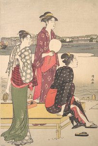 Soirée sur les Rives de la Rivière Sumida