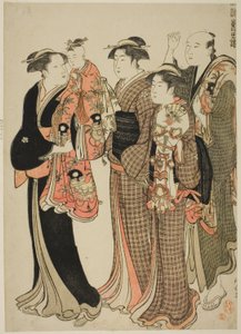 Kamioki, de la série "Une Brocade des manières orientales" - Torii Kiyonaga
