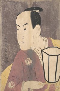Bando Hikosaburo III en tant que Sagisaka Sanai dans la pièce Koinyobo Somewake Tazuna, 1794 - Toshusai Sharaku