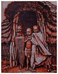 Les enfants des villages africains - Tosin Oyeniyi