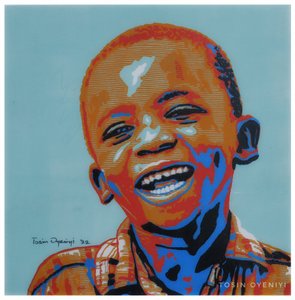 Happy Boy Pop Art - Tosin Oyeniyi