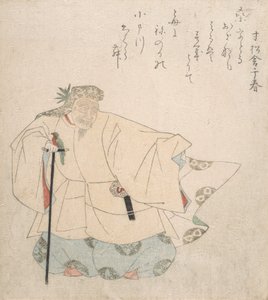 Scène de danse Noh, vers 1820 - Totoya Hokkei