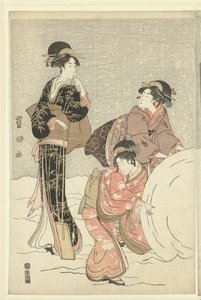 Boule de neige - Toyokuni (II) , Utagawa