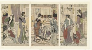 Vendeur de poissons - Toyokuni (II) , Utagawa