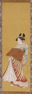 Yujo en parade - Toyonobu Utagawa