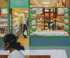 Boulangerie, 2008 (huile sur panneau)