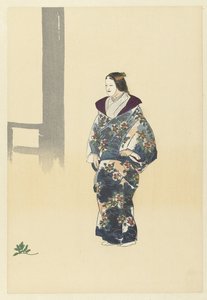 Acteur dans la pièce de No Tomonaga - Tsukioka Kogyo