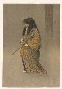 Dōjōji ato shite de la série Cent estampes de Noh, c.1922-25