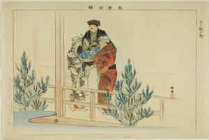 Dontaro (Kyogen), de la série "Images de représentations No" - Tsukioka Kogyo