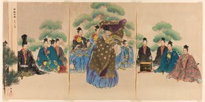 Okina, de la série "One Hundred No Dramas (Nogaku hyakuban)".