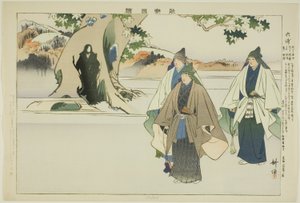 Roppo, de la série "Images de performances No (Nogaku Zue)" - Tsukioka Kogyo