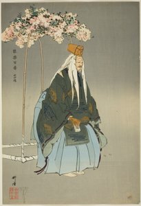 Saigyo-zakura, de la série "One Hundred No Dramas (Nogaku hyakuban)".