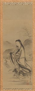 Kiku Jido Garçon Chrysanthème, XVIIIe siècle