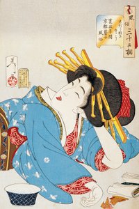 Moment de détente, visage d