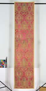 Panneau textile Lampas