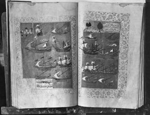 Le Suleymanname ou Vie de Suleyman, la flotte du Sultan
