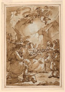 Adoration des bergers - Ubaldo Gandolfi