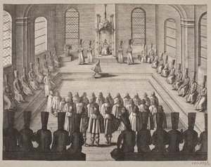 Audience à la cour russe