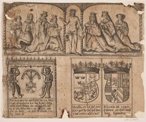 Partie du retable de Claus Berg à Odense