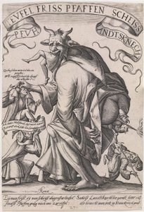 Le diable mange des papes et défèque des lansquenets