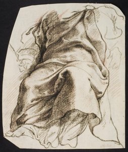 Étude de draperie pour la figure de Dieu le Père - Ubekendt