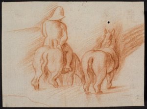Chevaux et cavalier de "Le fils prodigue"