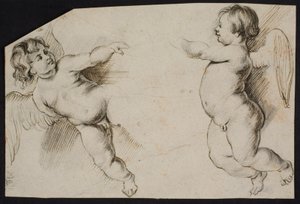 Deux figures angéliques