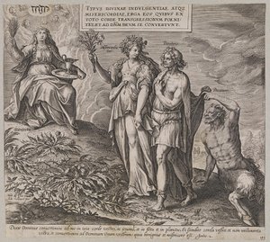 Titre, allégorie de la pénitence et de la conscience de la culpabilité - Ubekendt efter Maerten de Vos