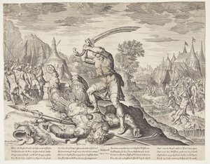 David décapitant Goliath