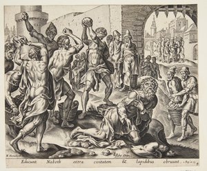 La lapidation de Naboth