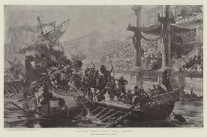 Une bataille navale spectaculaire romaine