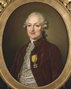 Baron Erik Magnus de Stael Holstein, ambassadeur de Suède en France - Portrait par Ulrika Fredrika Pasch - Ulrika Fredrika Pasch