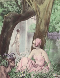 Illustration de Brunelleschi pour Contes et Nouvelles de La Fontaine - Umberto (after) Brunelleschi