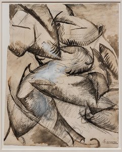 Je veux voir les formes humaines en mouvement (Muscles en mouvement) - Umberto Boccioni