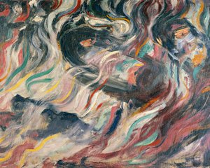 Humeurs : adieux par Umberto Boccioni (1882-1916), (détail) - Umberto Boccioni