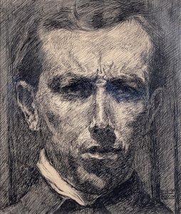 Autoportrait - Umberto Boccioni