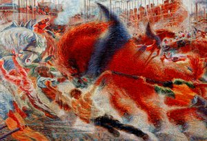 La ville se lève - Umberto Boccioni