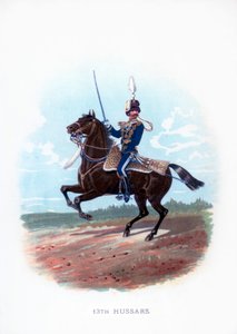 13e Hussards, 1889