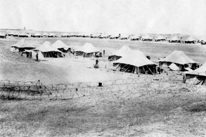 Camp du 15e bataillon RWR, Samarra, Mésopotamie, 1918