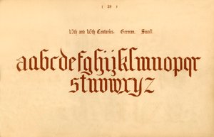15e et 16e siècles. Allemand. Petit