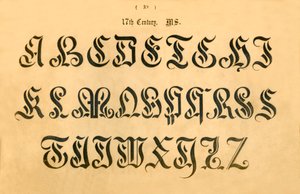 17e siècle. MS., 1862