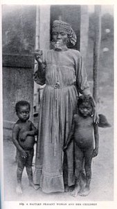 Paysanne haïtienne