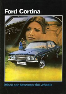 Couverture de la Brochure de Vente de la Ford Cortina Mk3 de 1972 - Unbekannt