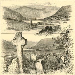 1. La Vallée de Glendalough. 2. À Glendalough, 1898
