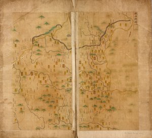 Première carte du Shaanxi - Unbekannt