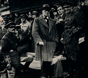 Défilé de la 47e division, 1918, 1945