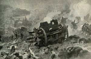 Une brillante attaque française sur la position allemande dans l