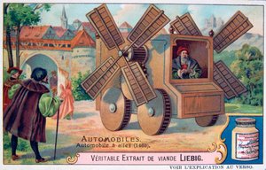 Une voiture avec des lames, 1460, c. 1900