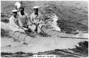 Un radeau Carley, 1937